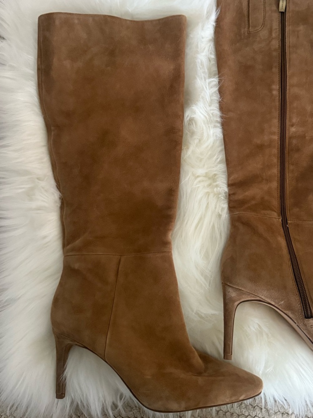 Vince Camuto Arendie Brown Suede Boots